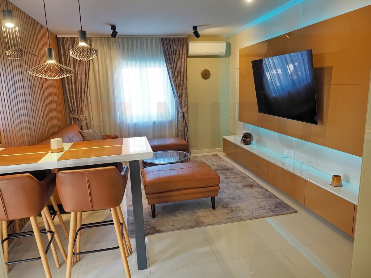 Malinska, moderno opremljen apartma v 1. nadstropju z odprtim pogledom, PRODAJA!