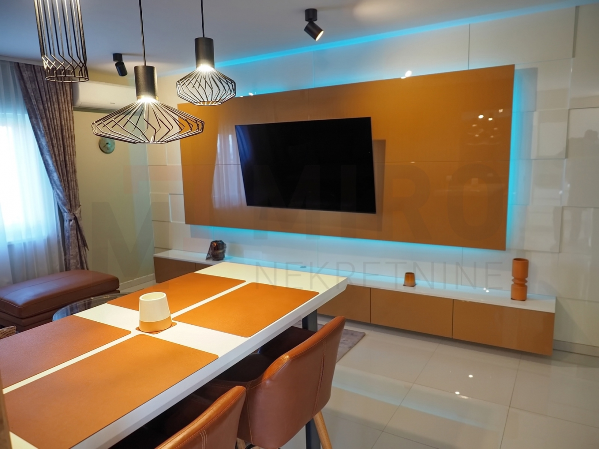 Malinska, moderno opremljen apartma v 1. nadstropju z odprtim pogledom, PRODAJA!