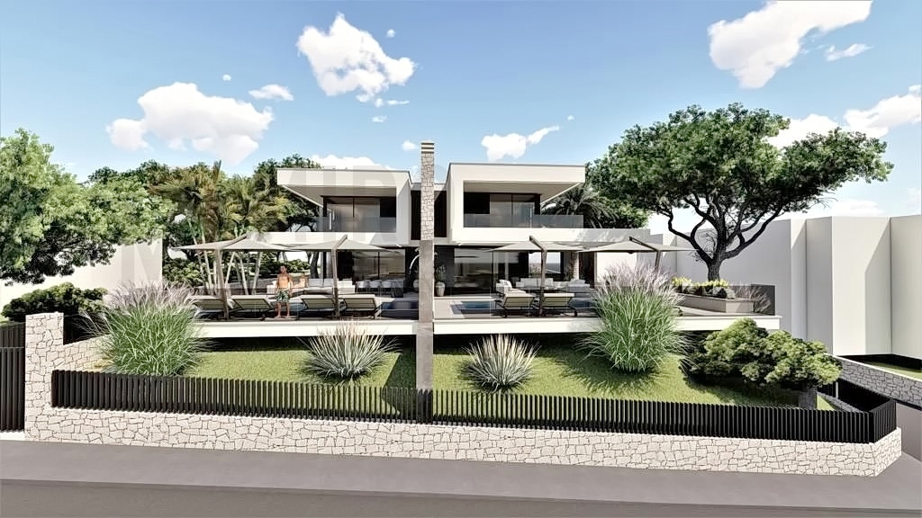 Njivice, ekskluzivna vila z bazenom 120 m od plaže, PRODAJA!