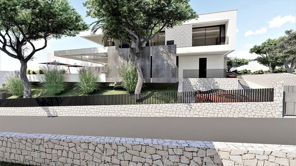 Njivice, ekskluzivna vila z bazenom 120 m od plaže, PRODAJA!