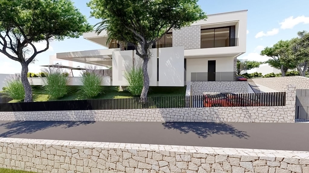 Njivice, ekskluzivna vila z bazenom 120 m od plaže, PRODAJA!