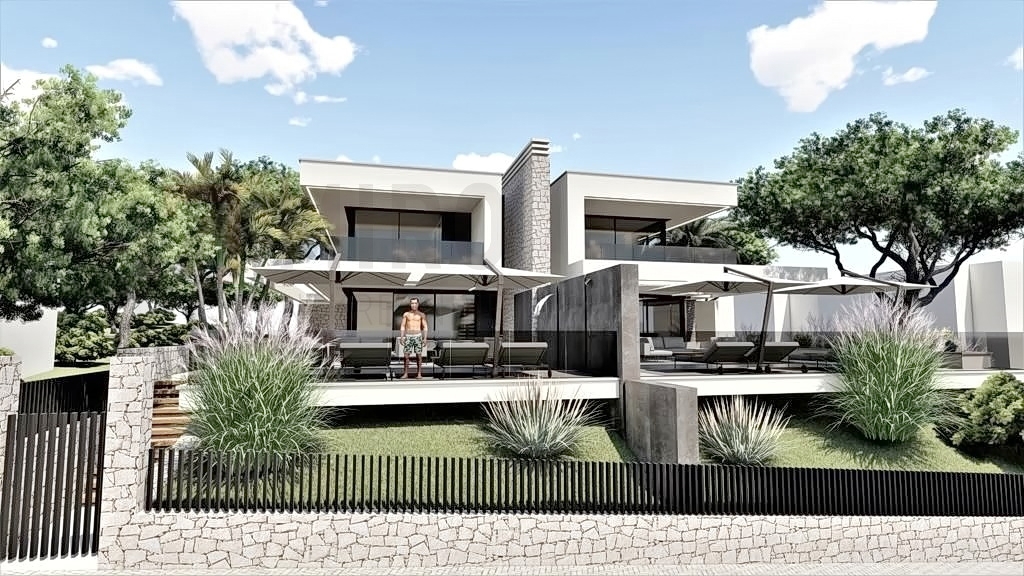 Njivice, ekskluzivna vila z bazenom 120 m od plaže, PRODAJA!