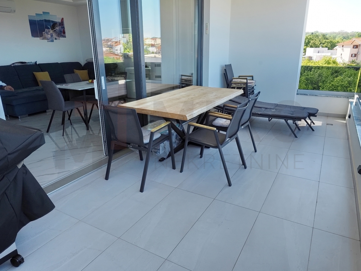 Malinska, opremljen apartma s panoramskim pogledom na morje