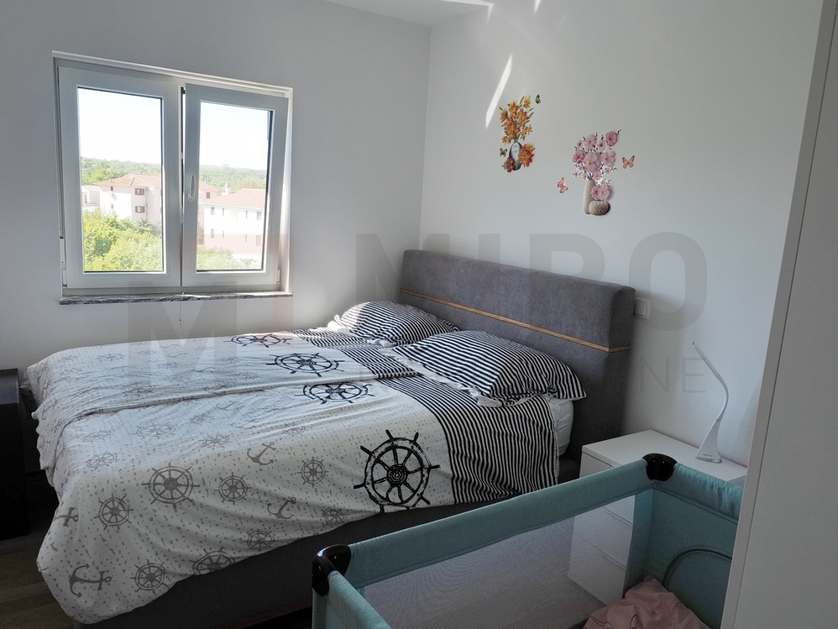 Malinska, opremljen apartma s panoramskim pogledom na morje