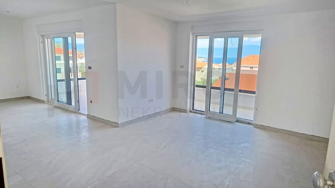 Malinska, apartma v izgradnji s panoramskim pogledom na morje
