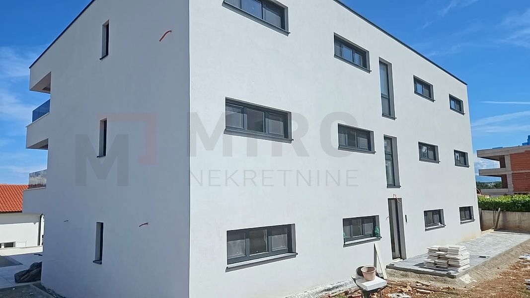 Malinska, apartma v izgradnji s panoramskim pogledom na morje
