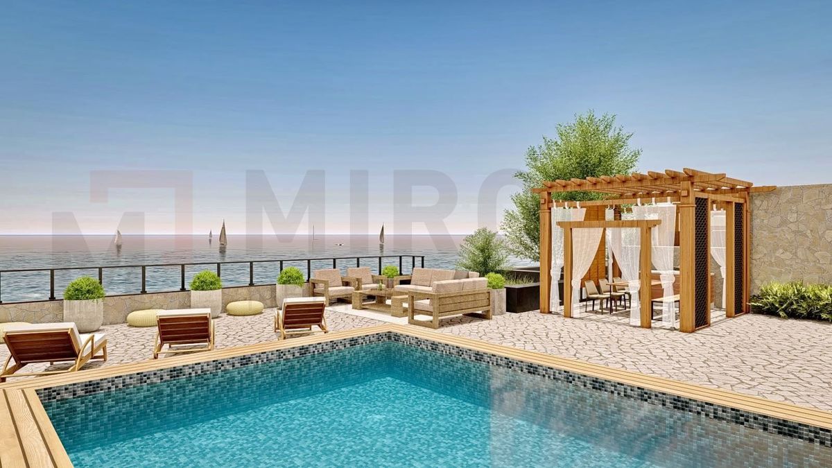 Punat, okolica, moderen penthouse prva vrsta do morja, PRODAJA!