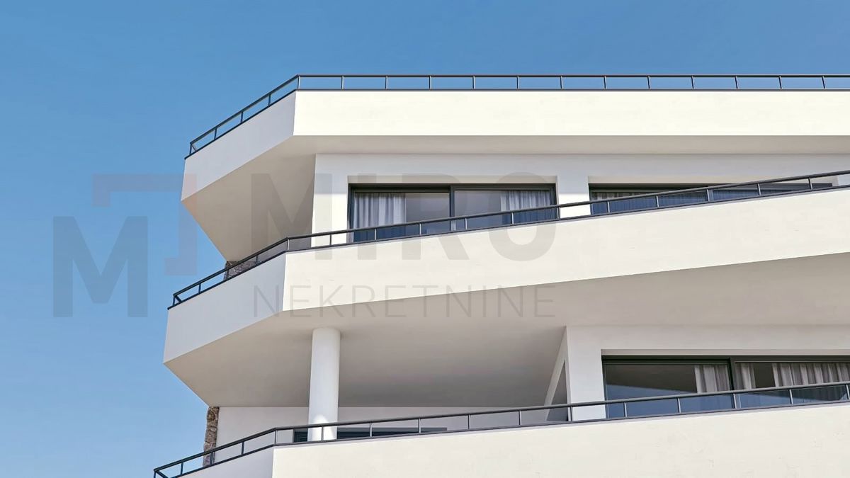 Punat, okolica, moderen penthouse prva vrsta do morja, PRODAJA!