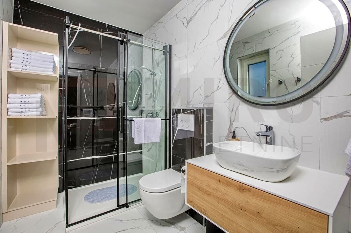 Malinska, luksuzno opremljen apartma z bazenom in pogledom na morje