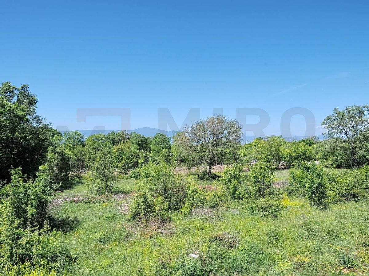 Malinska, okolica, 2 gradbeni parceli z razgledom, PRODAJA!