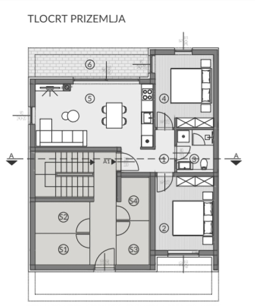 Valdebek, Pula, 61,36m2