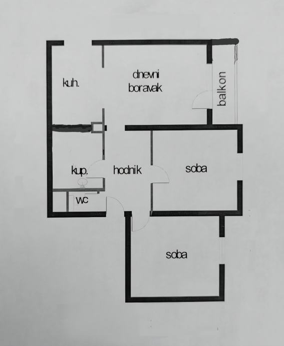 Vidikovac, Pula, 68,05m2