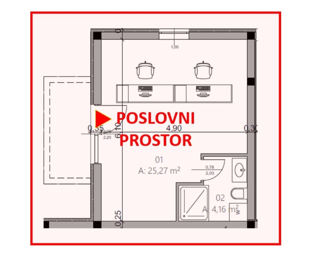 Monvidal, Pula, 29,43m2