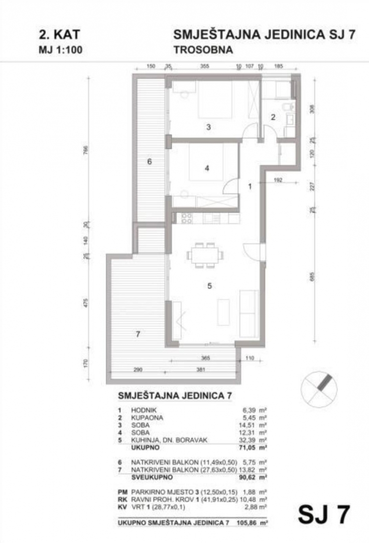 Premantura, Medulin, 71,03m2