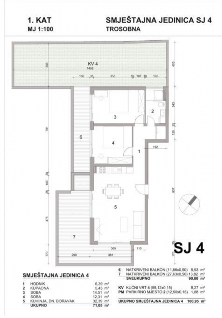 Premantura, Medulin, 71,05m2