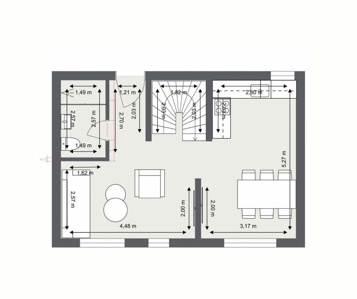 Premantura, Medulin, 80m2
