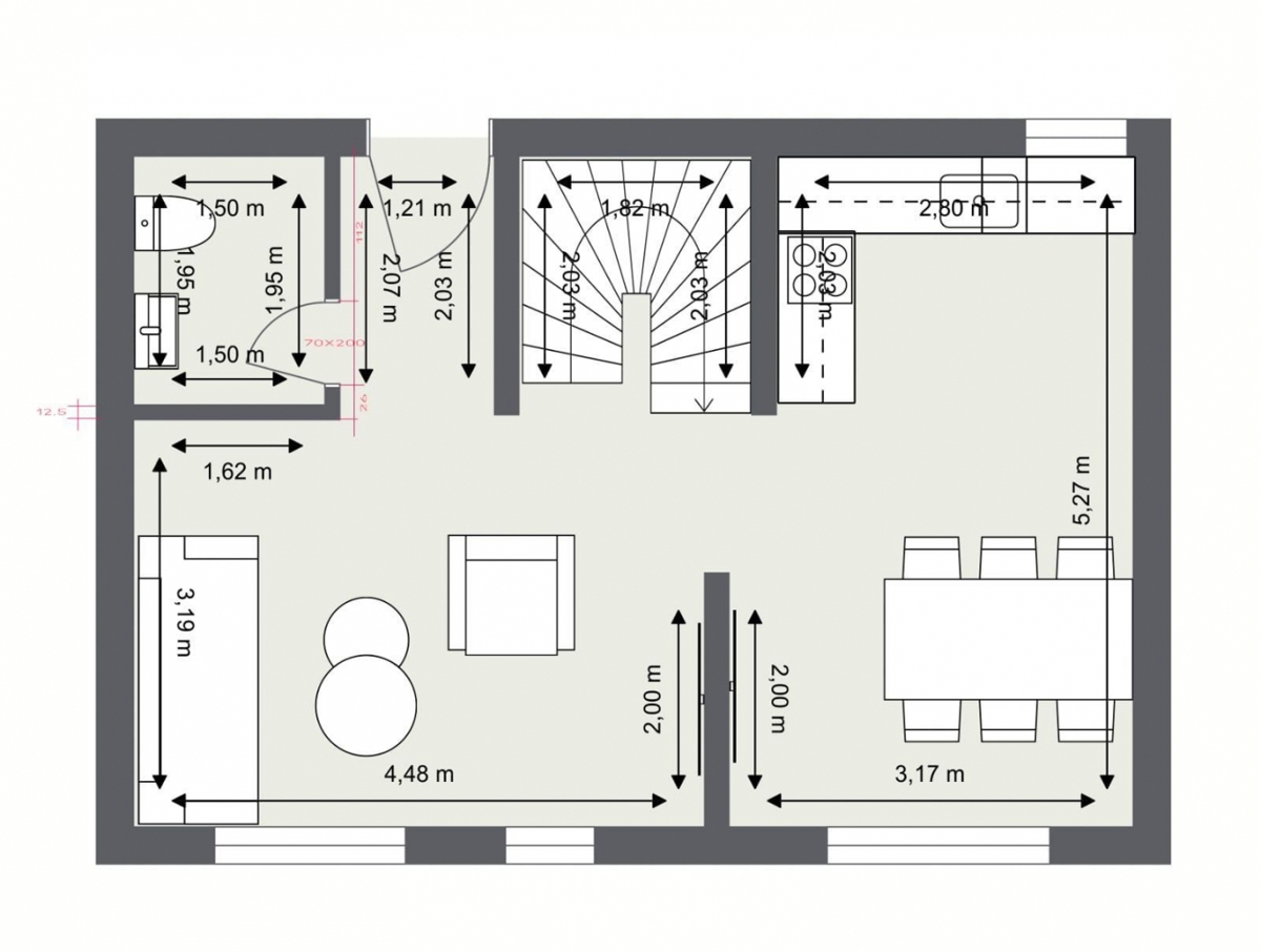 Premantura, Medulin, 80m2