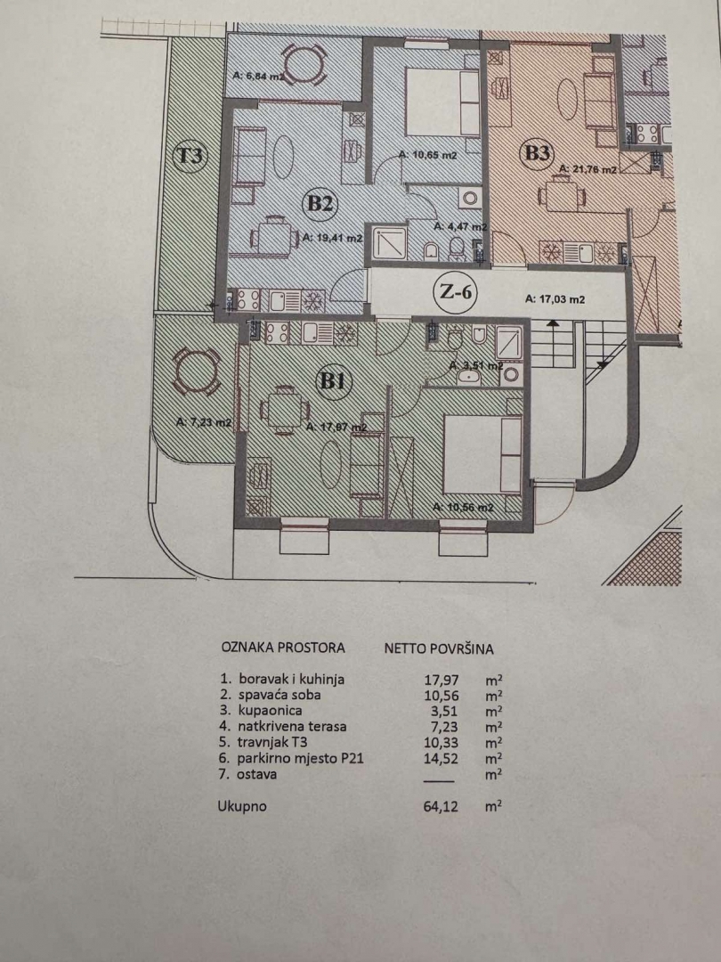 Zambratija, Umag, 64m2