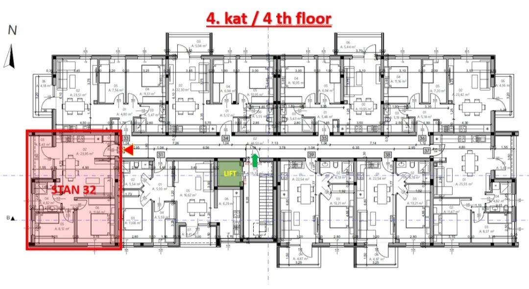 Monvidal, Pula, 54,65m2