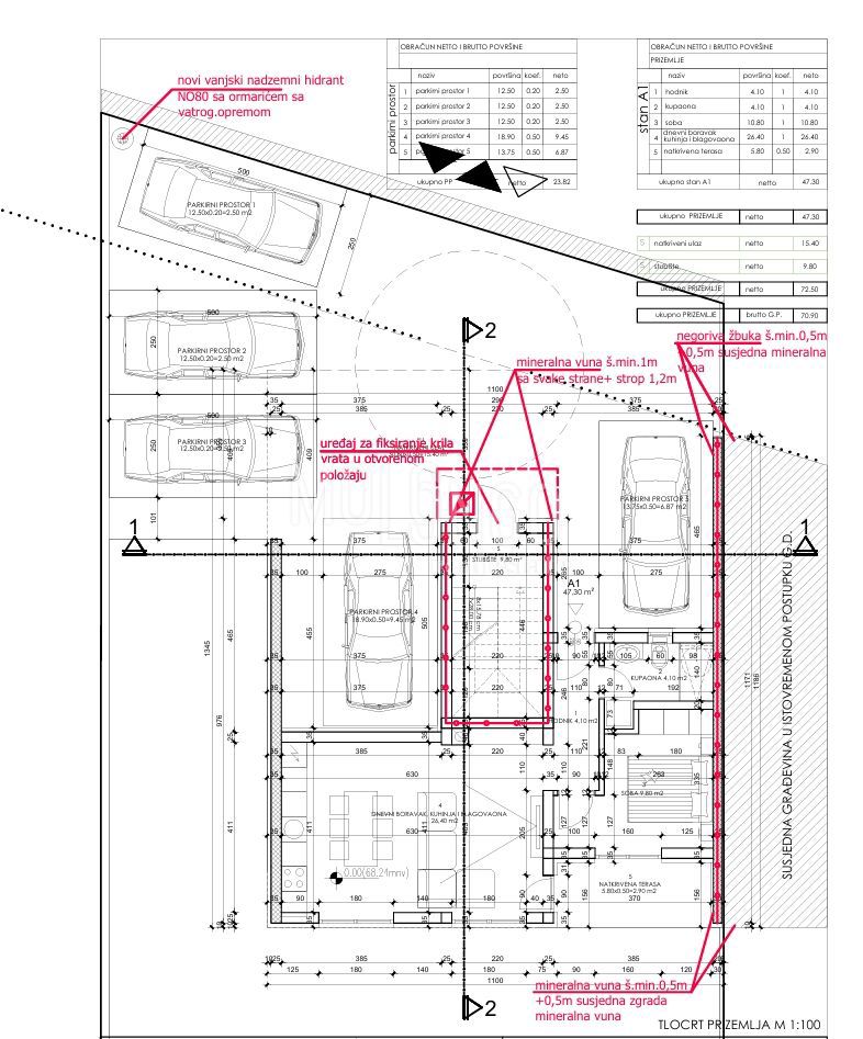 Stanovanje/apartma Centar, Pula, 42,75m2