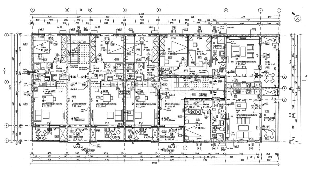 Stanovanje/apartma Dražice, Jelenje, 50,45m2