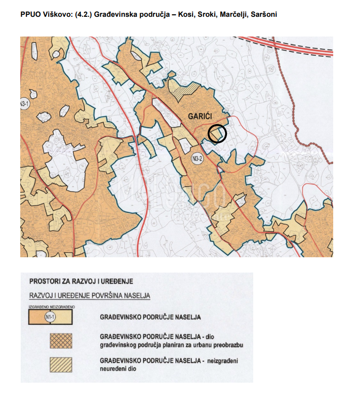 Zemljišče Marčelji, Viškovo, 2.074m2