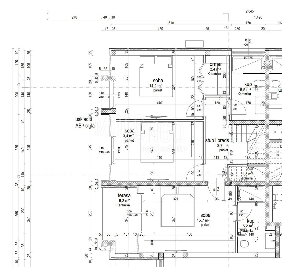 Stanovanje/apartma Rovinj, 91,68m2