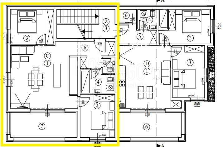 Stanovanje/apartma Poreč, 74m2