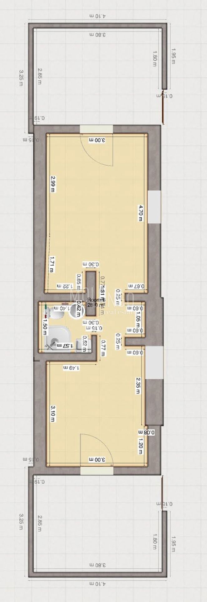 Stanovanje/apartma Krk, 41m2