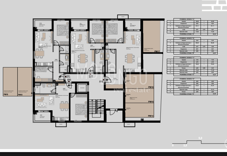 Stanovanje/apartma Poreč, 48,07m2