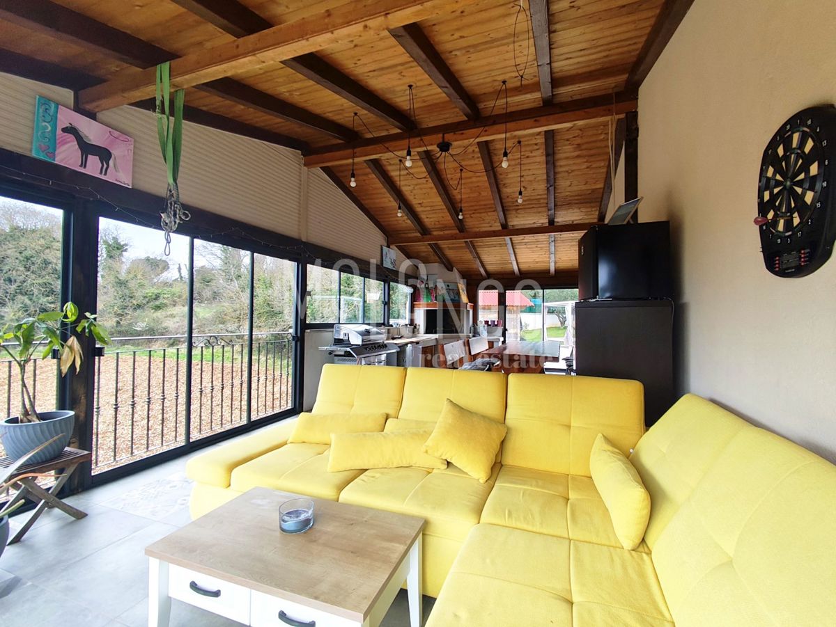 ISTRA, KRINGA- samostojeća kuća s bazenom na 2000 m² okućnice