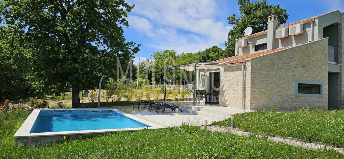 ISTRIA, SV. PETAR U ŠUMI — Vila z bazenom v naravi
