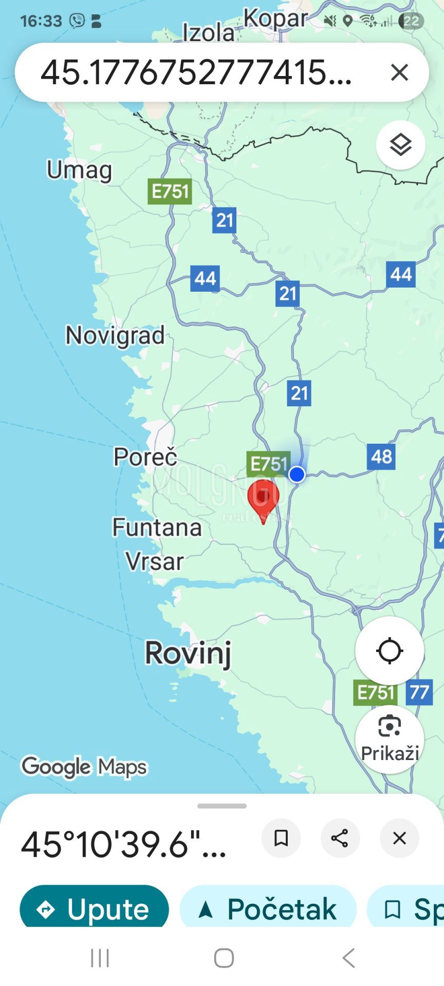 Zemljišče Medvidići, Sveti Lovreč, 762m2