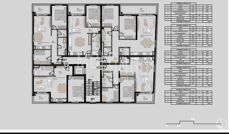 Stanovanje/apartma Poreč, 48,07m2