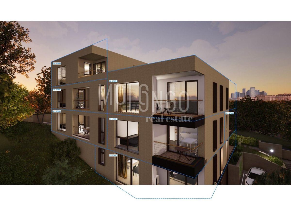 Stanovanje/apartma Donja Vežica, Rijeka, 147m2