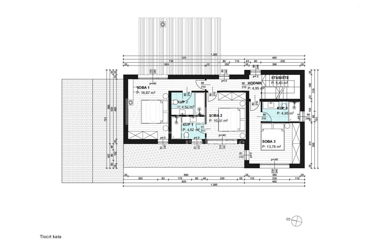 Zemljišče Vrbnik, 484m2
