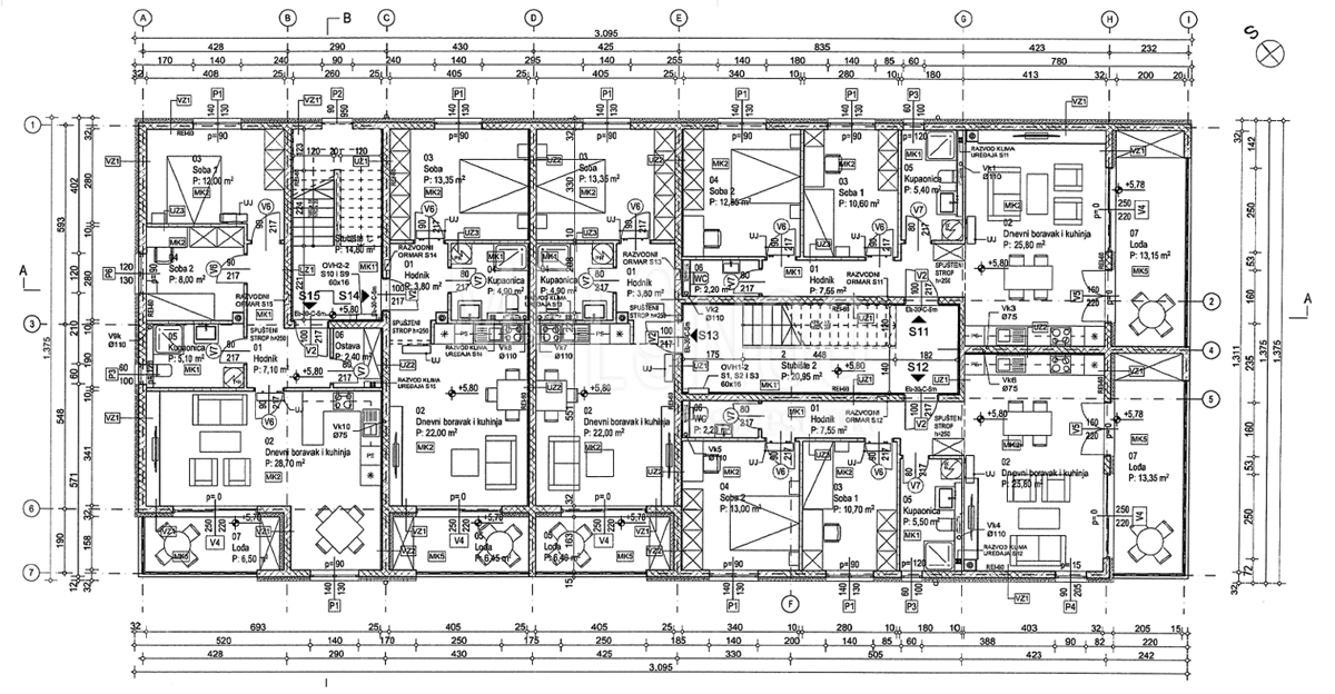 Stanovanje/apartma Dražice, Jelenje, 50,45m2
