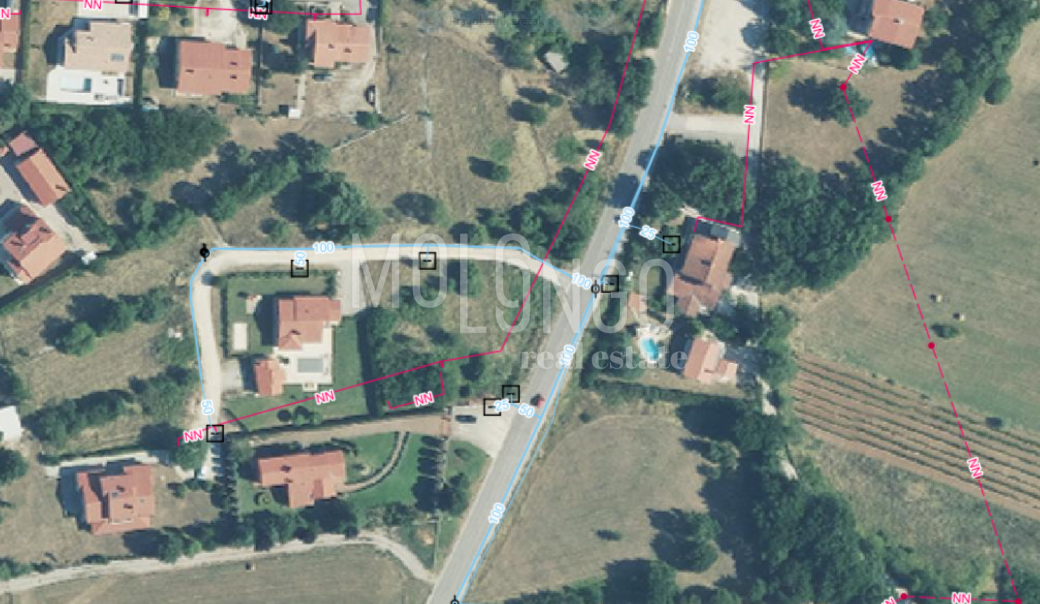 Zemljišče Kapelica, Labin, 1.549m2