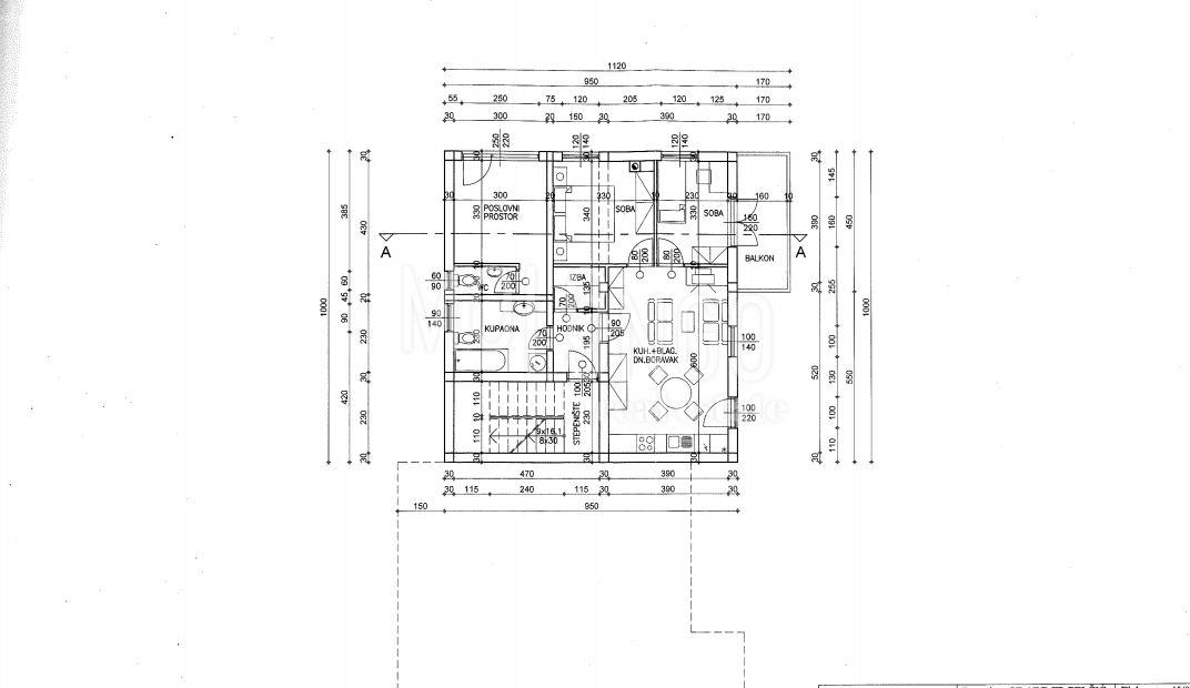 Stanovanje/apartma Jurdani, Matulji, 75m2