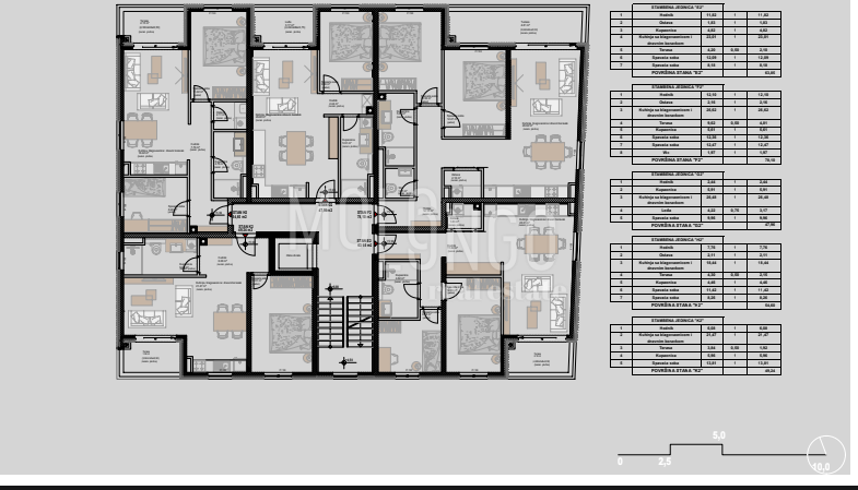 Stanovanje/apartma Poreč, 48,07m2