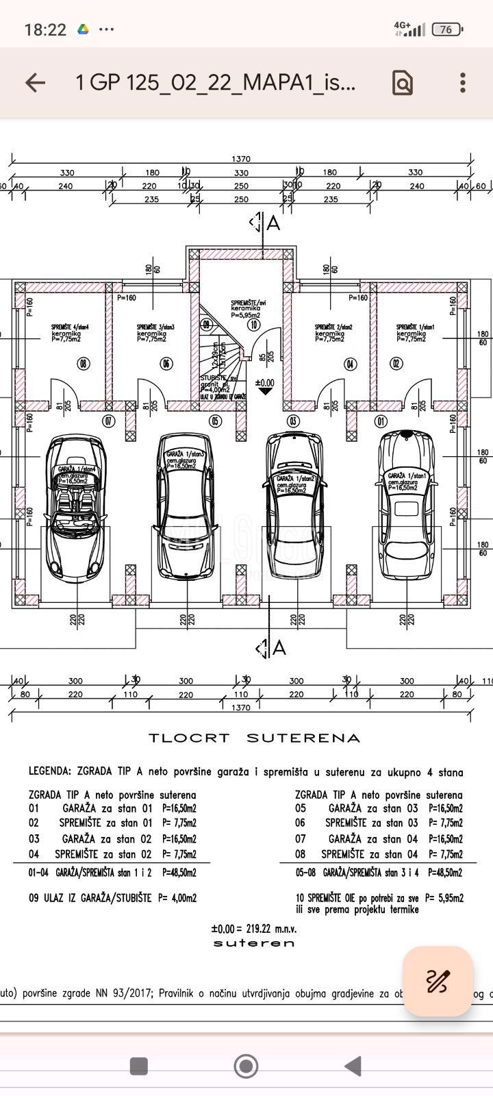 Stanovanje/apartma Hreljin, Bakar, 48,90m2