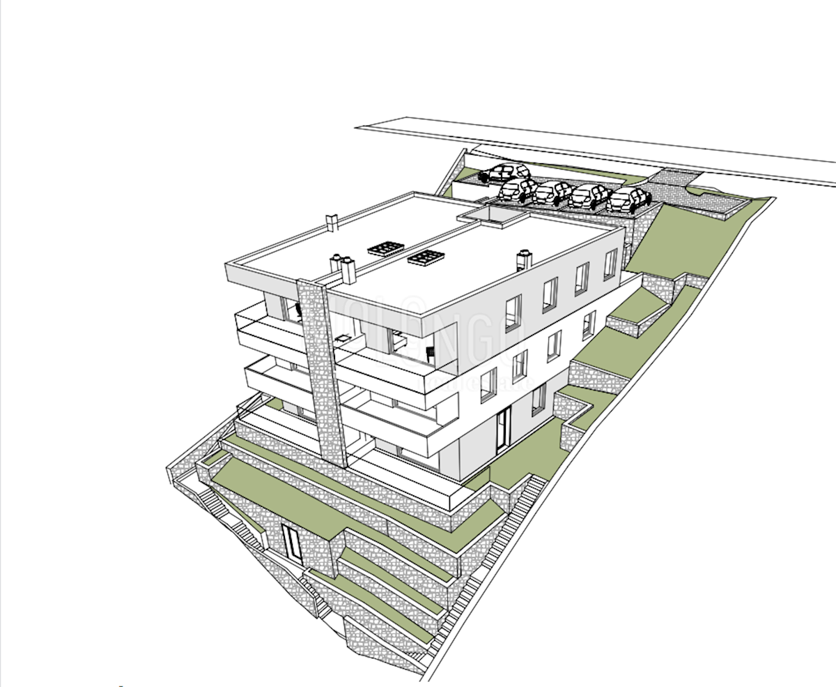 Zemljišče Marčeljeva Draga, Rijeka, 820m2