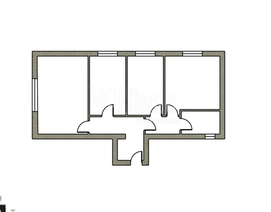 Stanovanje/apartma Vojak, Rijeka, 53,76m2
