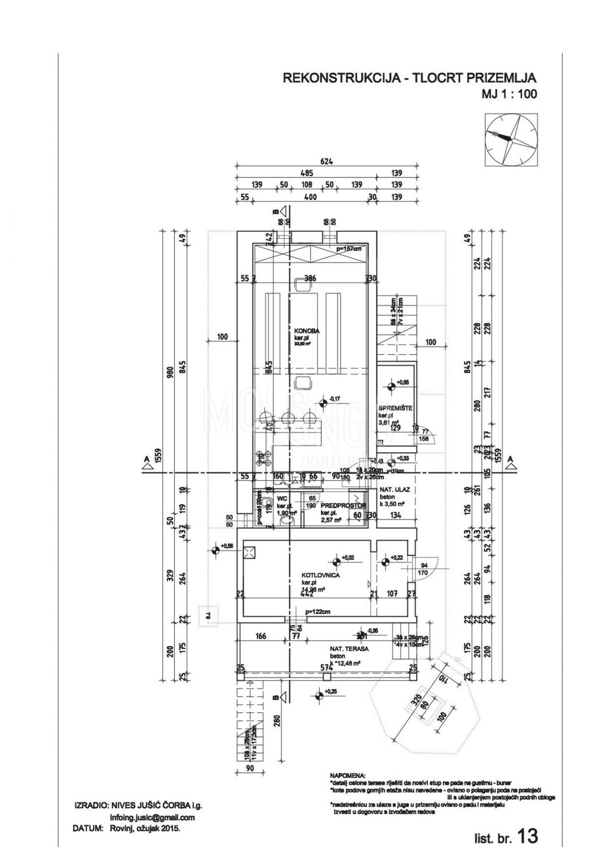 Hiša Mrkopalj, 208m2