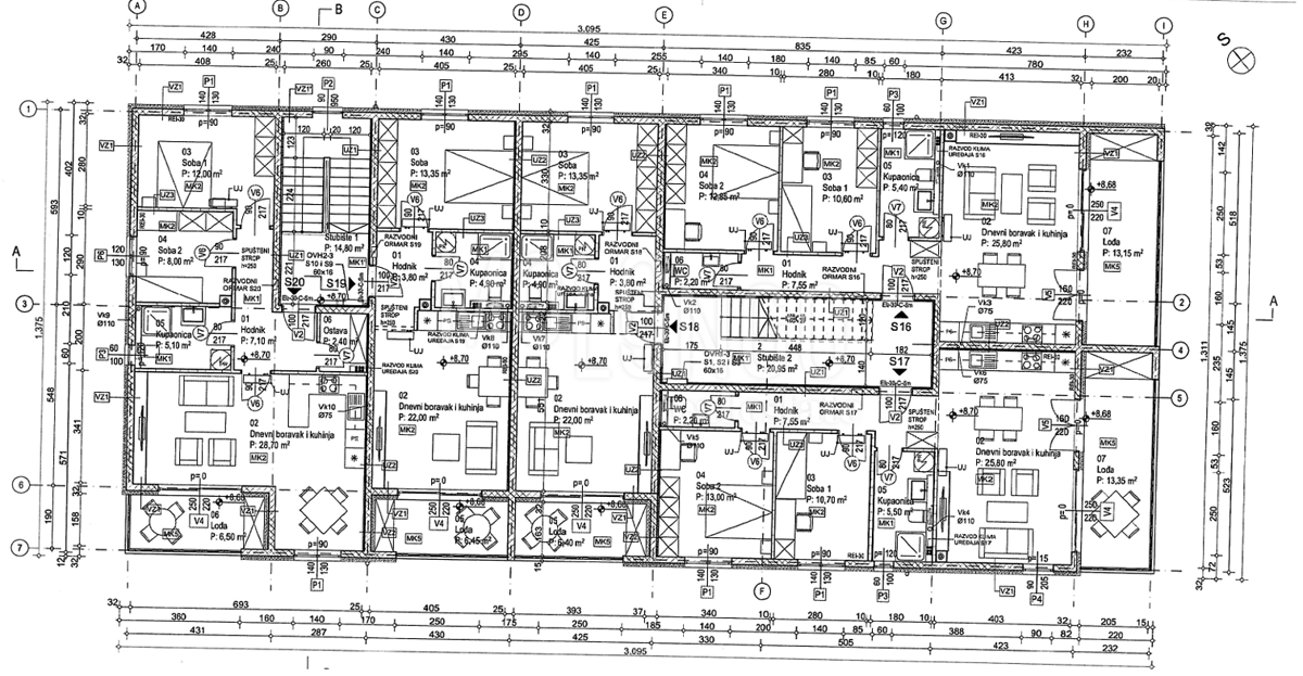 Stanovanje/apartma Dražice, Jelenje, 50,45m2