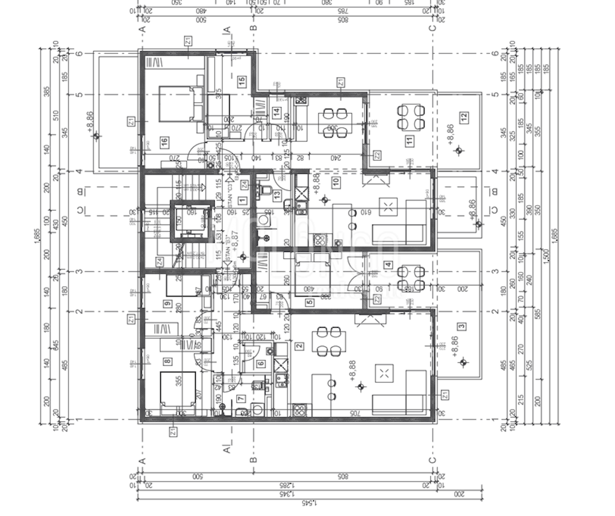 Stanovanje/apartma Vabriga, Tar-Vabriga, 98,08m2