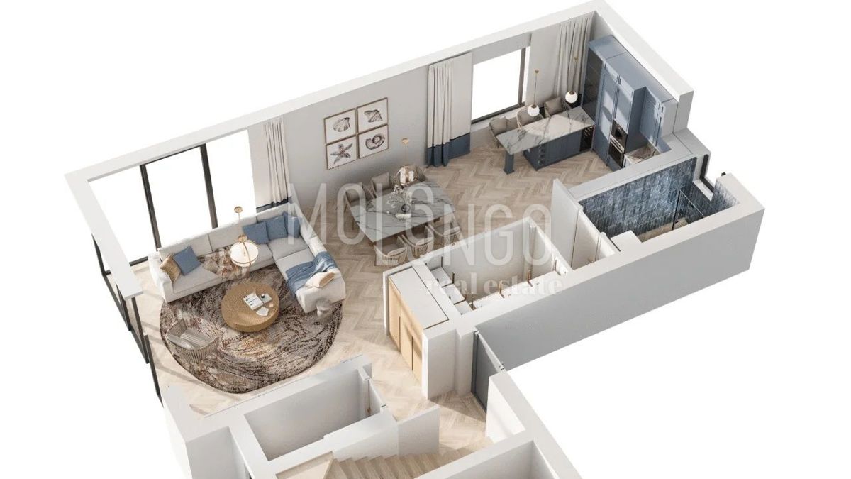 Stanovanje/apartma Kostrena, 75,90m2