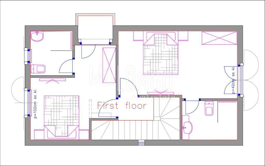 Hiša Orihi, Barban, 85m2