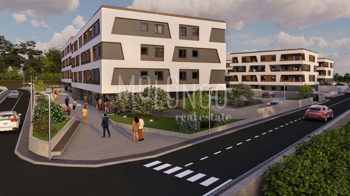 ISTRA, POREČ – Prostran trosoban stan na 2. katu | 80,58 m² (ZG31E2)