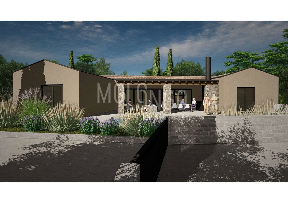 Zemljišče Gračišće, 1.384m2